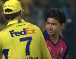Vaibhav Suryabanshi on Fire 