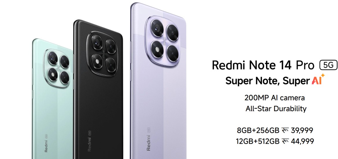 Redmi Note 14 Pro/Pro+ 5G Price In Nepal And India – Full Specification & Comparison