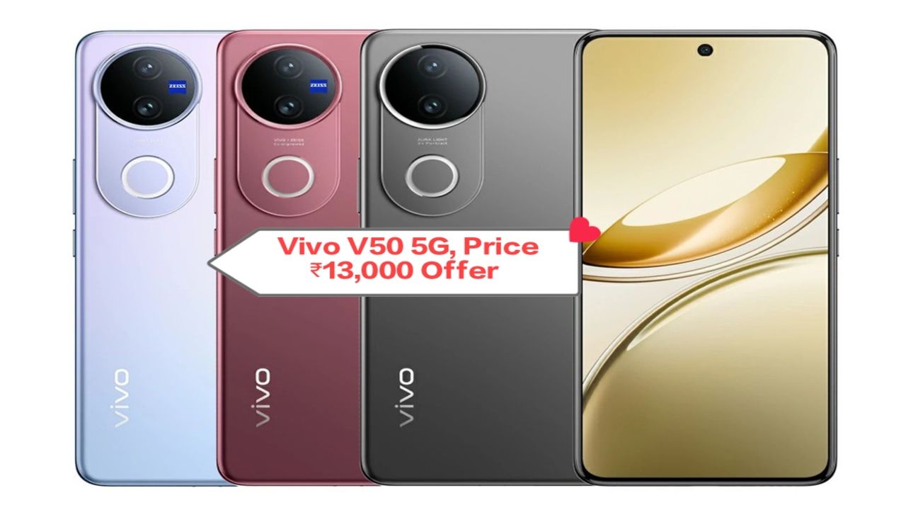 Vivo V50 5G Sale: ₹13,000 Discount | 50MP Camera, Quad-Curved Display, Price in India & Nepal